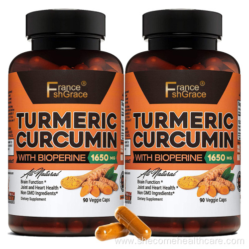 Turmeric Curcumin with BioPerine 95% Curcuminoids Capsules